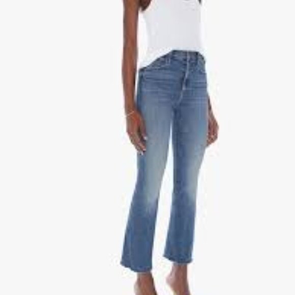 MOTHER The Hustler Ankle Fray Jeans Size 23 - Picture 1 of 8